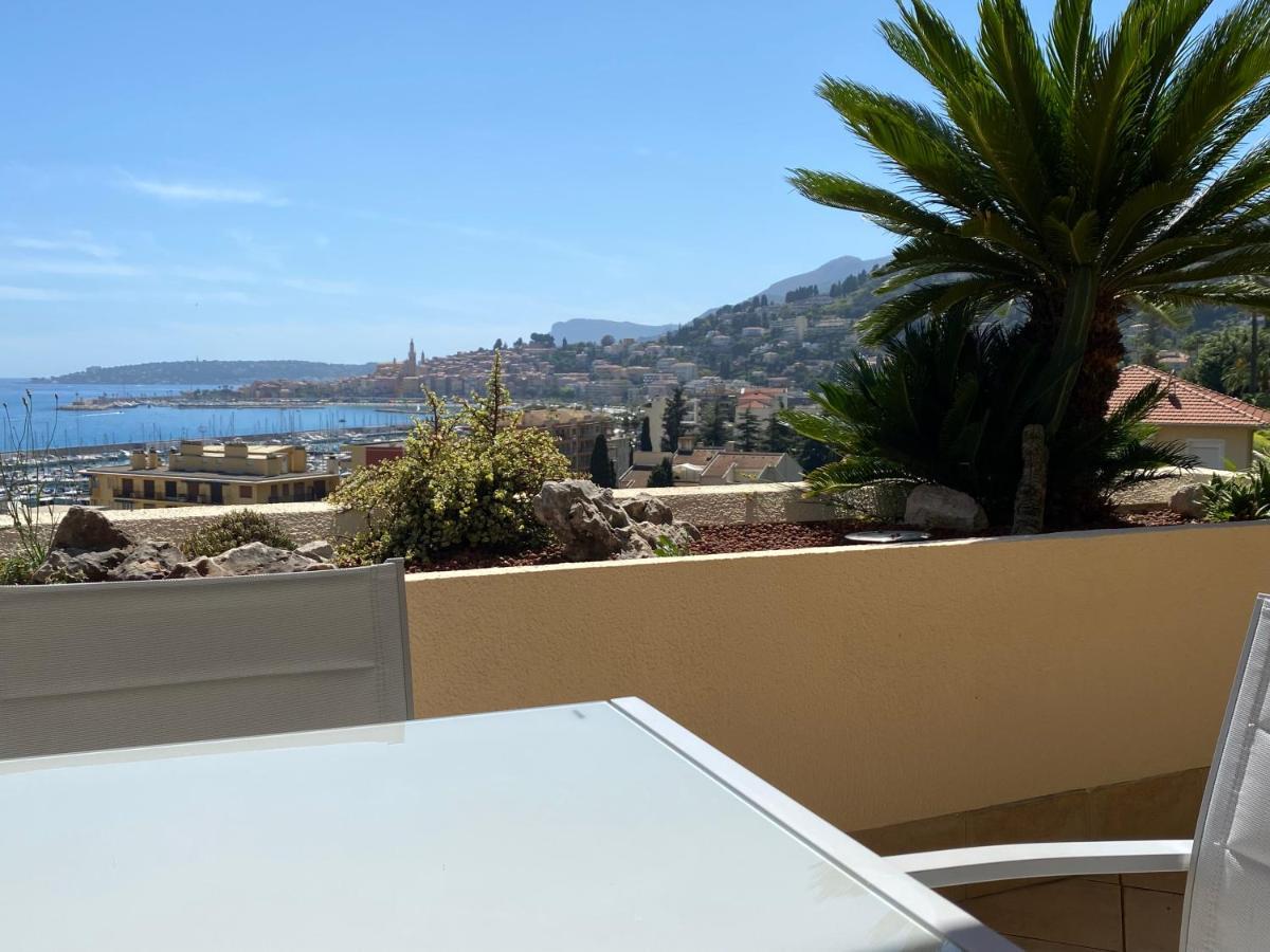 Apartament Mansfield Vue Carte Postale Terrasse Piscine Calme Port A 200M A Pied Mentona Zewnętrze zdjęcie