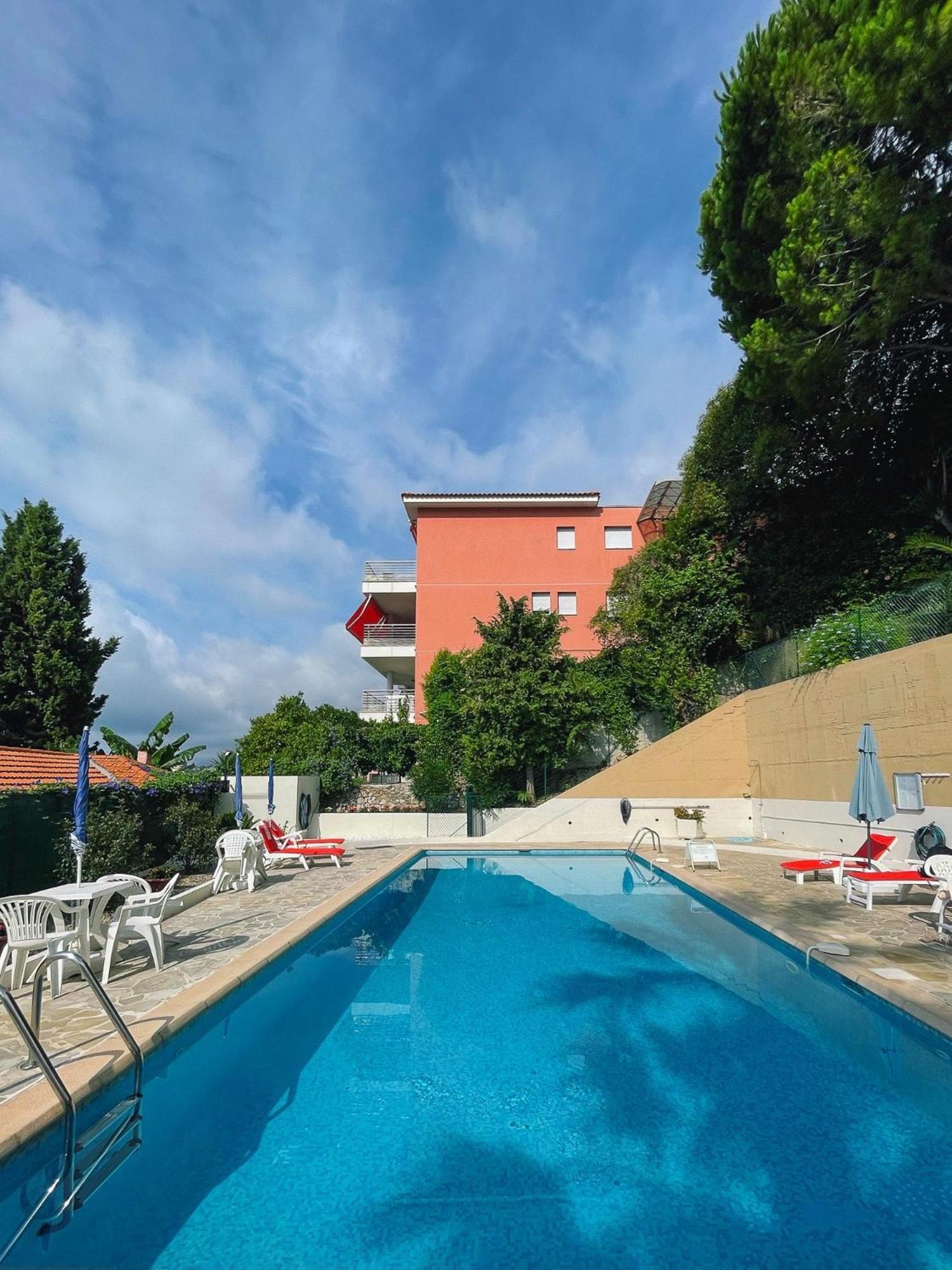 Apartament Mansfield Vue Carte Postale Terrasse Piscine Calme Port A 200M A Pied Mentona Zewnętrze zdjęcie