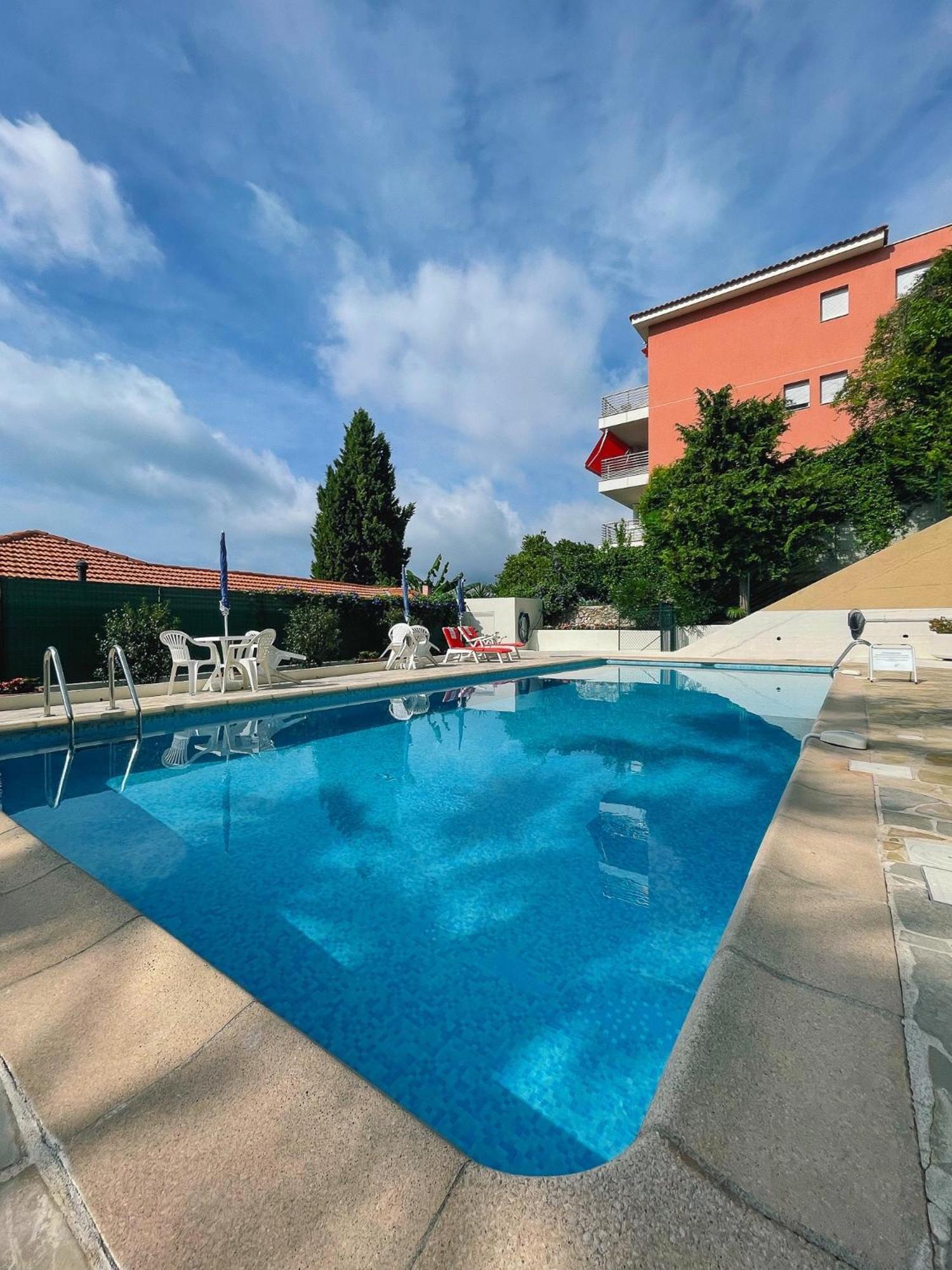 Apartament Mansfield Vue Carte Postale Terrasse Piscine Calme Port A 200M A Pied Mentona Zewnętrze zdjęcie